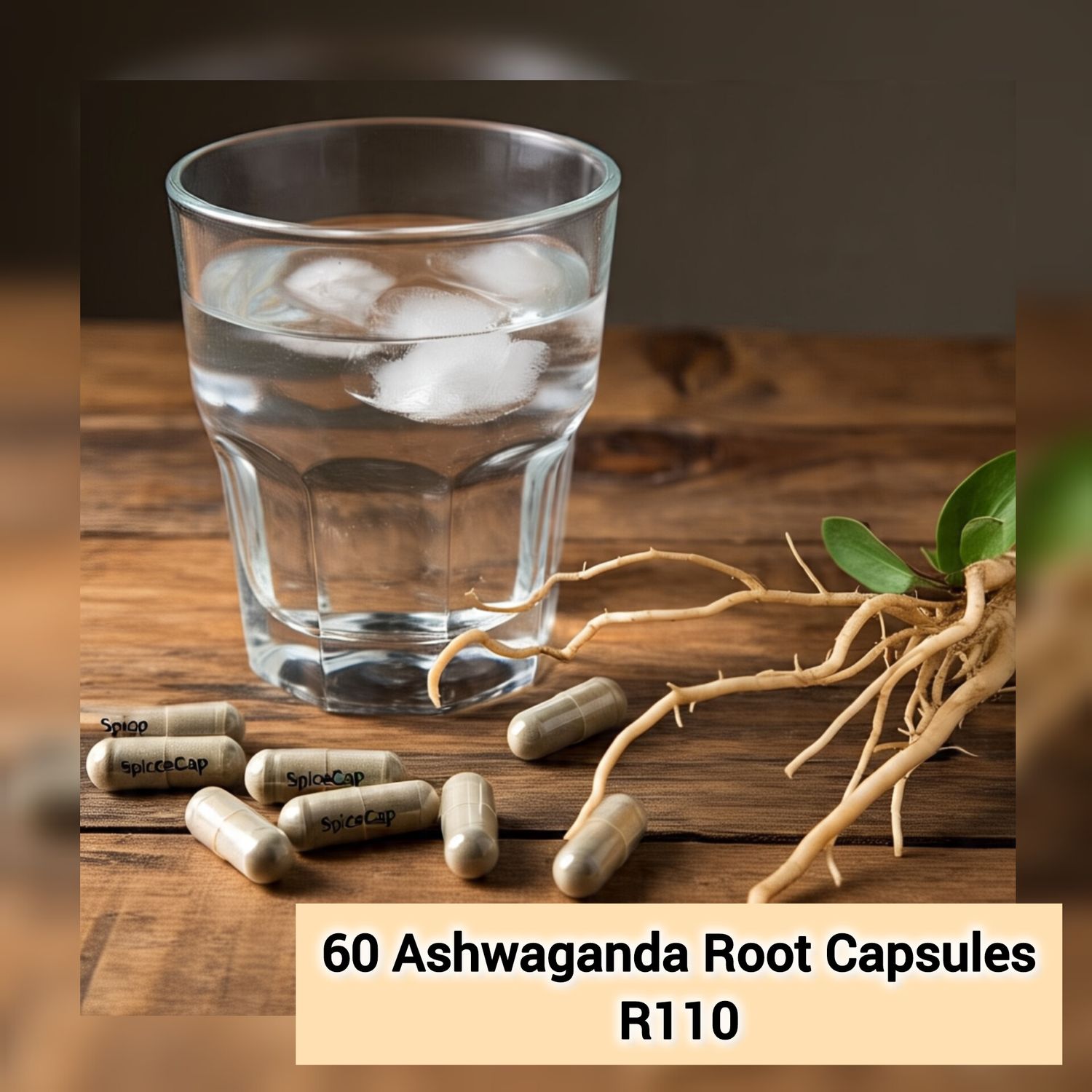 60 x Ashwaganda Root Capsules