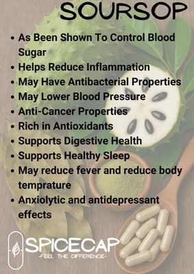 60 x Soursop Capsules