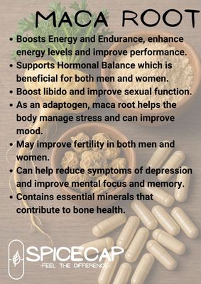 60 x Maca Root Capsules