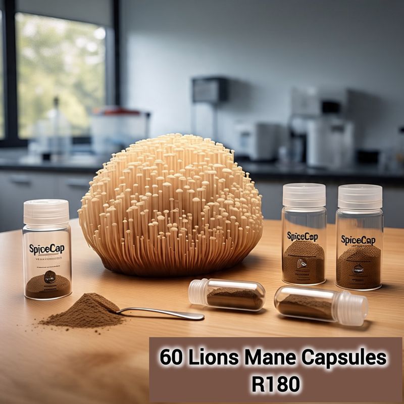 60 x Lion&#39;s Mane Capsules