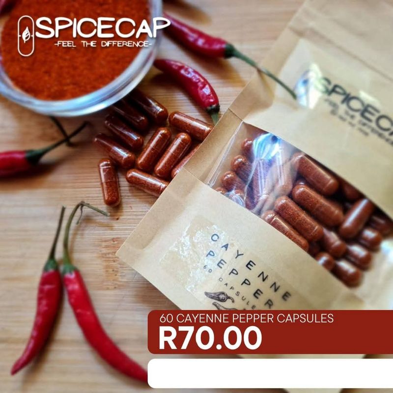 60 x Cayenne Pepper Capsules