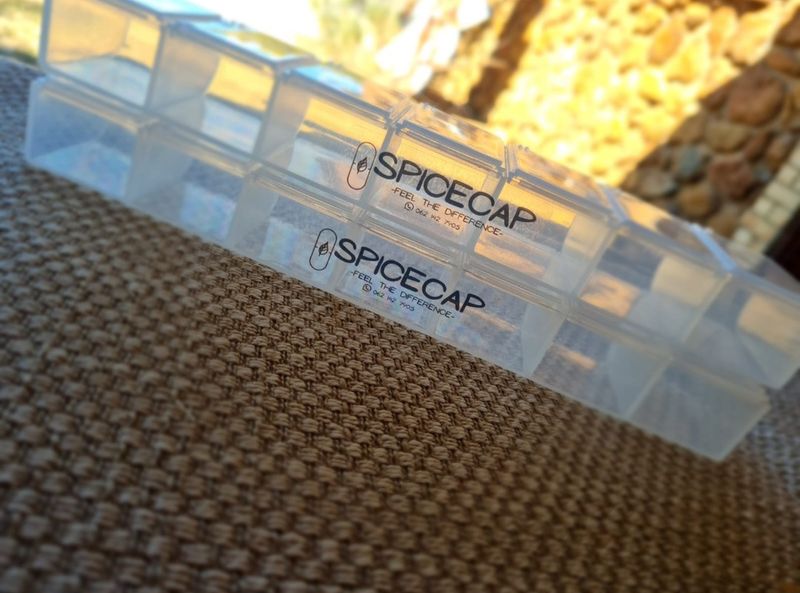 1 x 7 Day SpiceCap branded pill box