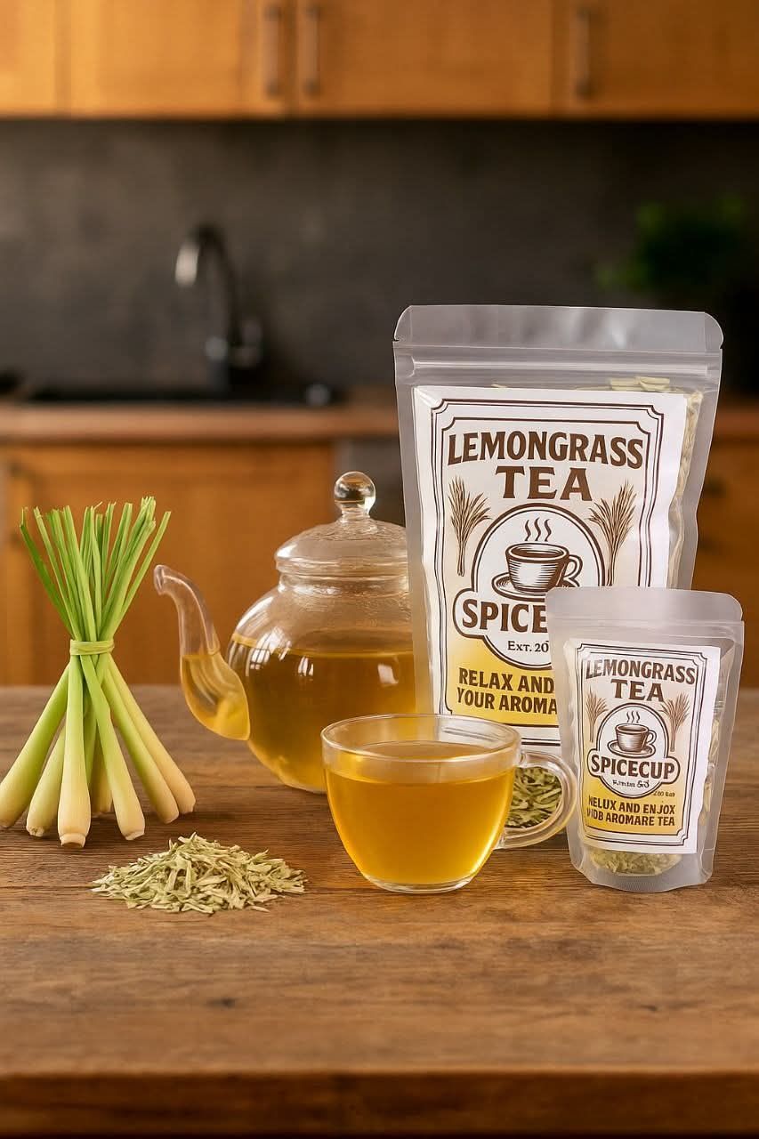 1 x SpiceCup Lemongrass Leaf Tea 50g