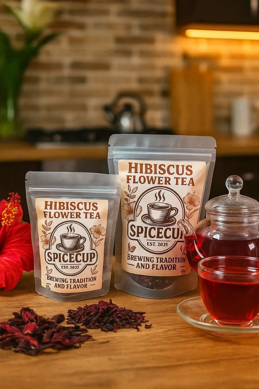 1 x SpiceCup Hibiscus Flower Tea 50g