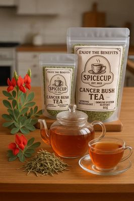 1 x SpiceCup Cancerbush Tea 50g