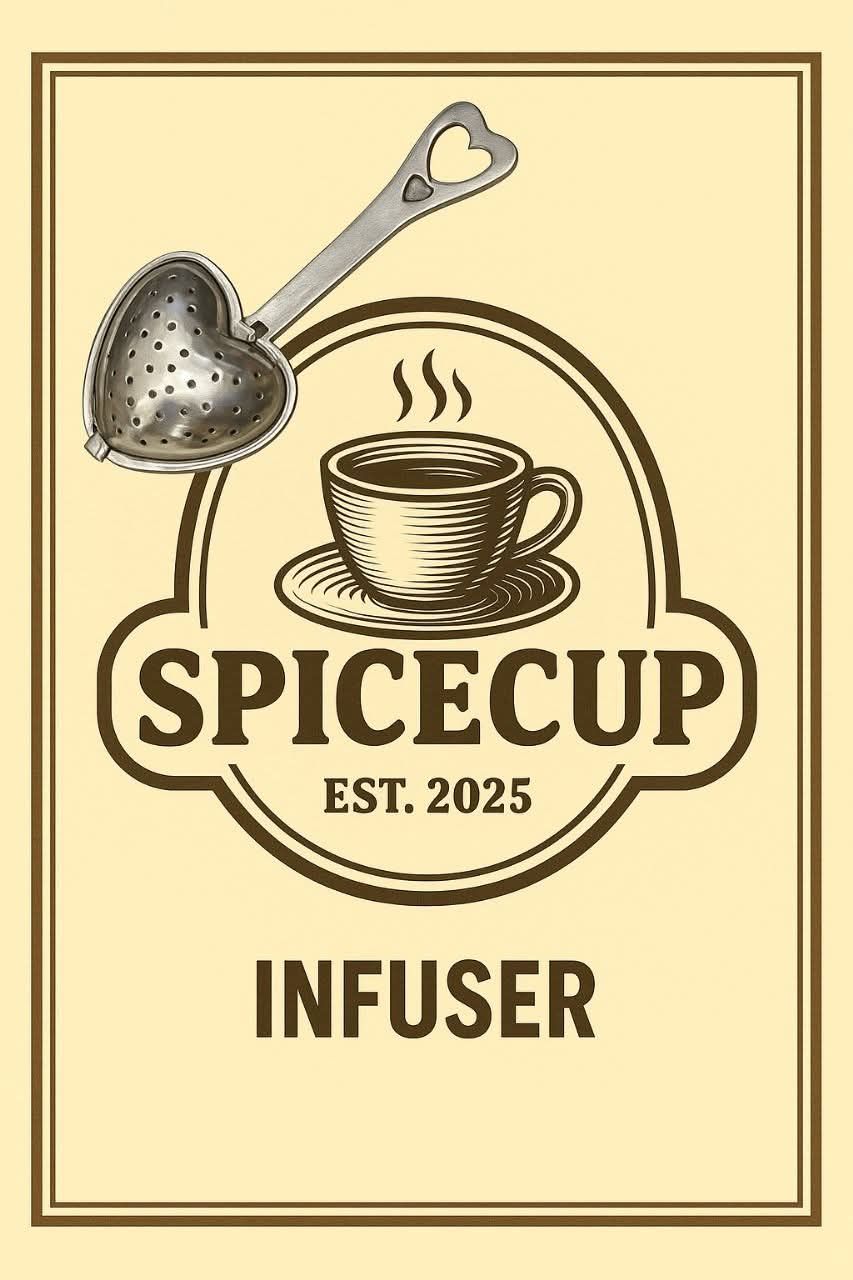 Spicecup Heart-Shaped Stainless Steel Tea Infuser