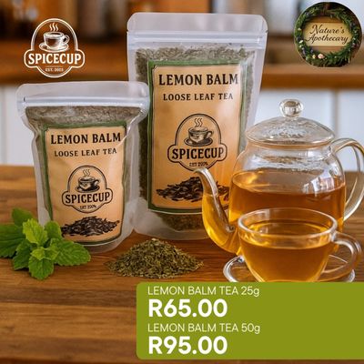 1 x SpiceCup Lemon Balm Tea 50g