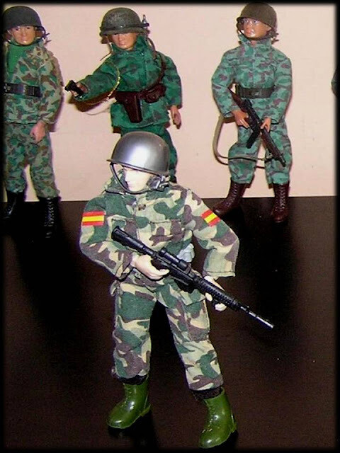 Soldado Militar Español. Madelman MDE.
