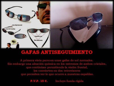 Gafas Anti seguimiento