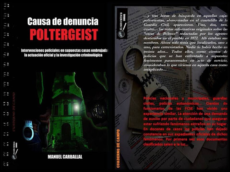 Causa de denuncia: Poltergeist. Cuaderno de Campo Nº 3. Autor: Manuel Carballal