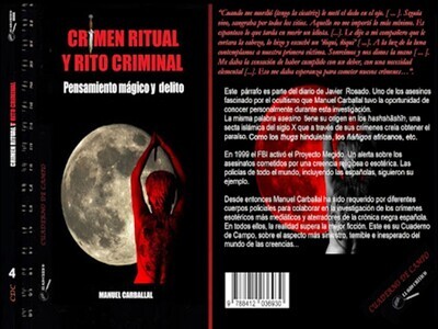 Crimen Ritual y Rito Criminal. Cuaderno de Campo Nº 4. Autor Manuel Carballal.