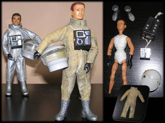 Madelman MDE. Original primera generación. 
Astronauta 2001 odisea espacial. 
Articulaciones duras. Único