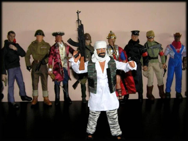 Geyperman MDE. Terrorista Yihadista. Al Qaeda. ISIS. Action Man, Dragón, Palitoy.