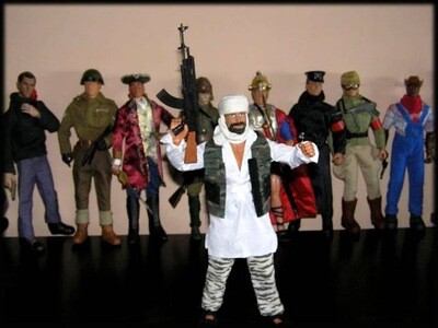 Geyperman MDE. Terrorista Yihadista. Al Qaeda. ISIS. Action Man, Dragón, Palitoy.