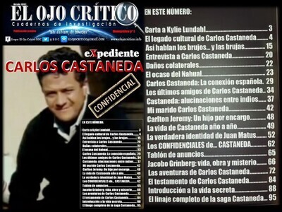 Monográfico Nº 3. Carlos Castaneda Confidencial. EL OJO CRÍTICO.