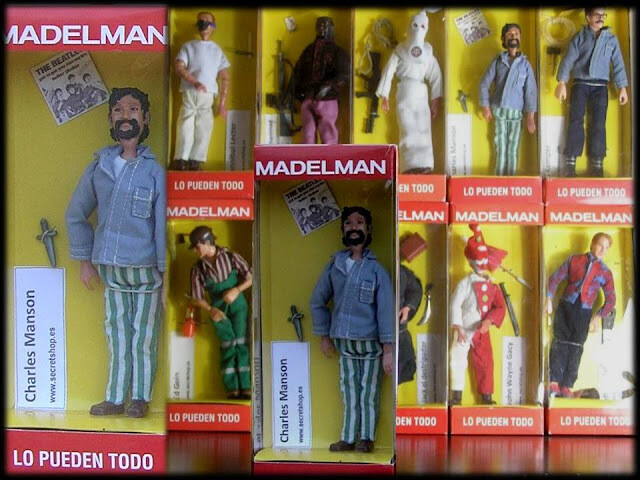 MADELMAN MDE. CHARLES MANSON. ASESINOS EN SERIE.