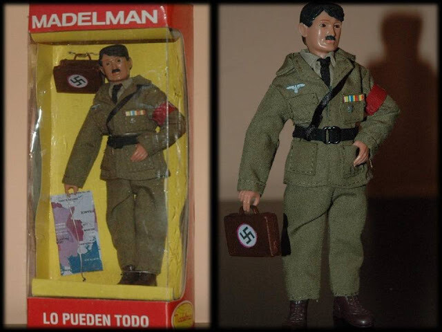 Madelman MDE. Segunda Guerra Mundial.
 Adolf Hitler en caja custom.