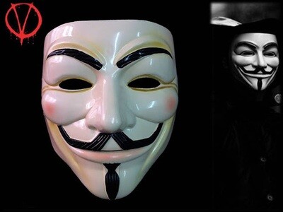 MÁSCARA DEL GRUPO ANONYMOUS