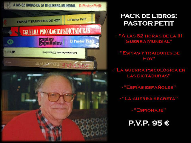 PACK DE 6 LIBROS.  AUTOR,  PASTOR PETIT