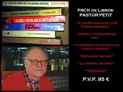 PACK DE 6 LIBROS.  AUTOR,  PASTOR PETIT
