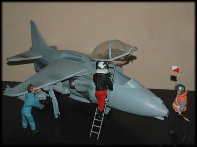 Madelman MDE. Espectacular avión de combate. Caza. Ejercito del Aire.