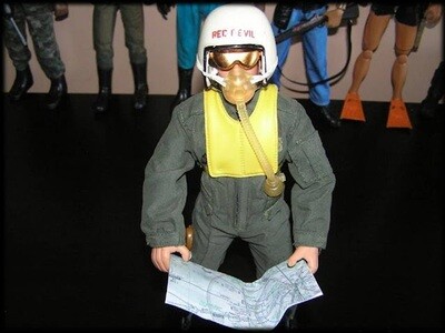 GEYPERMAN. ACTIÓN MAN. PILOTO MILITAR DE COMBATE