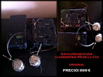 ESTACIÓN DE RADIO CLANDESTINA R6 DE LA CIA (ORIGINAL)