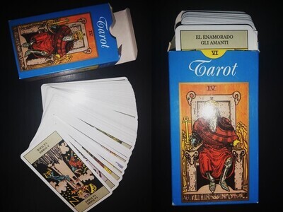 Tarot de Marsella completo con caja.