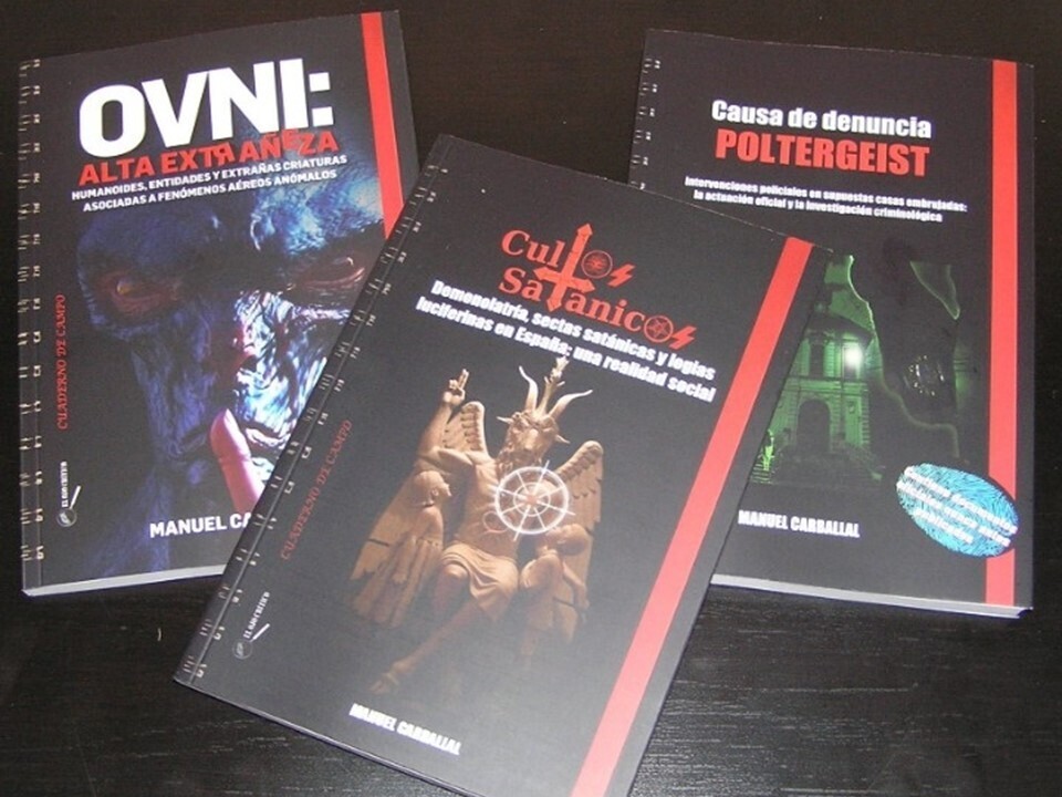 Trilogía Cuaderno Campo. Manuel Carballal Alta extrañeza. Cultos satánicos. Causa de Denuncia.