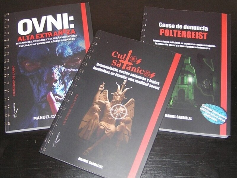 Trilogía Cuaderno Campo. Manuel Carballal Alta extrañeza. Cultos satánicos. Causa de Denuncia.