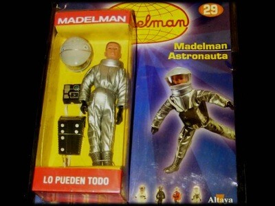 Madelman MDE. Astronauta. 2001 odisea espacial. En caja y con blister sin desprecintar.
