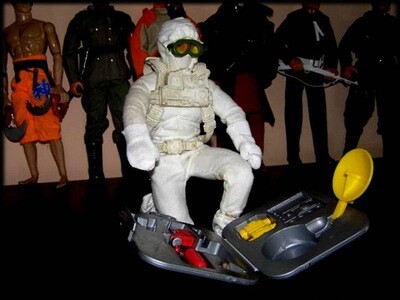 Geyperman, Action Man, Dragón, 
Escala 1/6. 
Guerra química.
