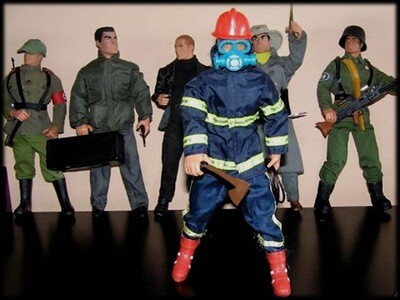 GEYPERMAN MDE. ACTION MAN. BOMBERO. SERIE HÉROES. ESCALA 1/6