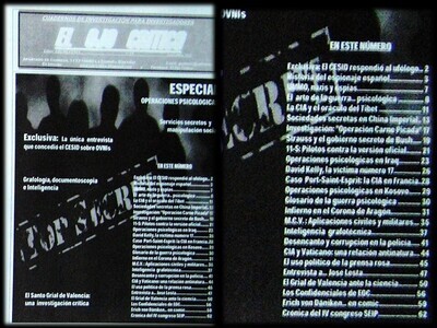 El Ojo Crítico nº65.Especial Operaciones Psicológicas.CESID,CNI,OVNIS,Parapsicologia,sectas. Varios autores.
