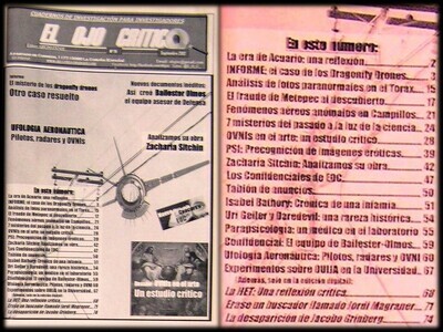 El Ojo Crítico 71.Dossier OVNIS y arte.Ufología aeronautica.Parapsicologia.OUIJA.Paranormal