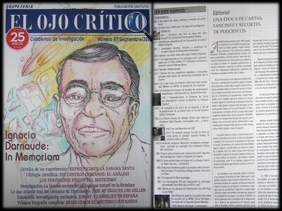 El Ojo Crítico nº87. Especial 25 aniversario. OVNIs. Sabana Santa. Castaneda Parapsicologia. MISTERIO
