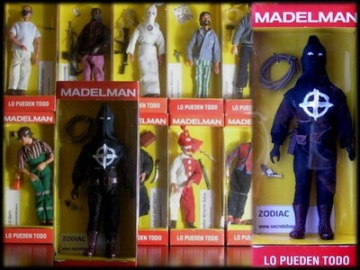 MADELMAN. MDE. ASESINOS EN SERIE. ZODIAC.