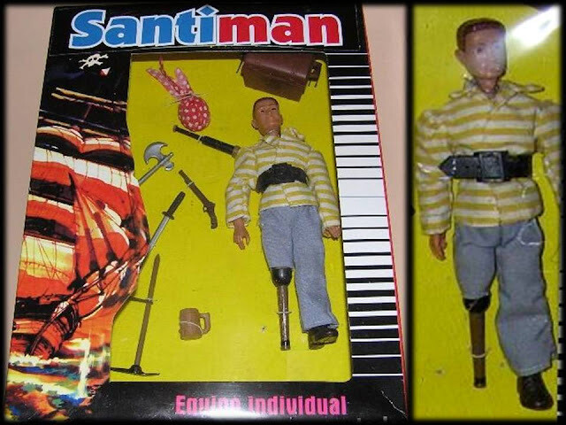 MADELMAN. MDE. PIRATA CON EQUIPO INDIVIDUAL.
