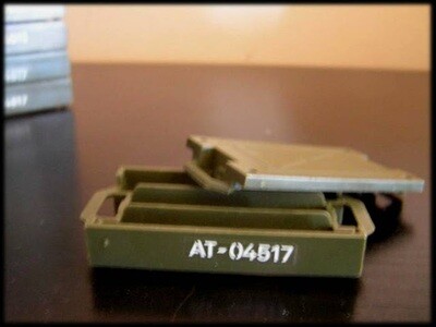 MADELMAN MDE. CAJA DE MUNICIÓN MILITAR. Accesorio.