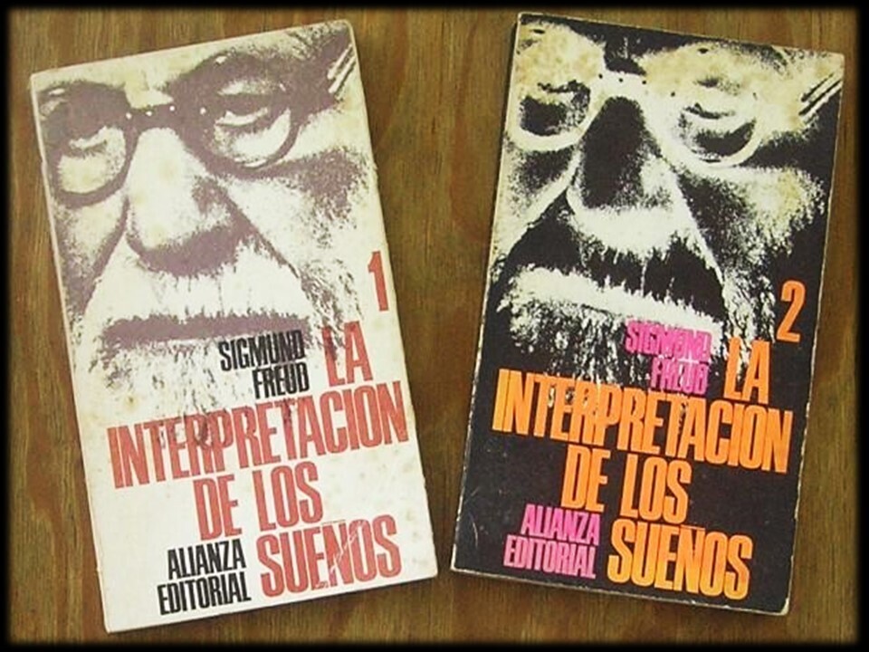 Libro LA INTERPRETACIÓN DE LOS SUEÑOS. Sigmund Freud. Volumen I y II.