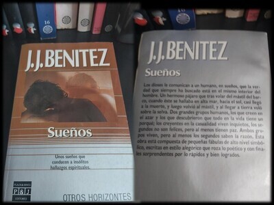 ​Libro: SUEÑOS. 
Autor: JUAN JOSE BENITEZ.