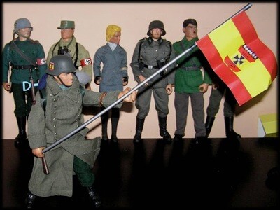 GEYPERMAN. ACTIÓN MAN . DRAGÓN.
Militar División Azul WWII.
Segunda Guerra Mundal