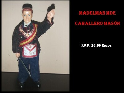 Caballero Masón. Masoneria. Madelman.