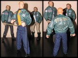 Skinhead NS. Skin neo nazi. Cabezas rapadas. MDE ESCALA 1/6. ​Action Man con accesorios Geyperman