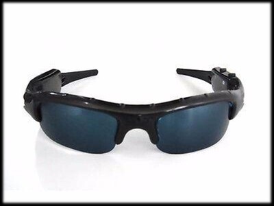 Cámara oculta en gafas espía. KGB, CNI, CIA, MOSAD, MI5. Gafas espia con sistema de grabacion de audio y video.