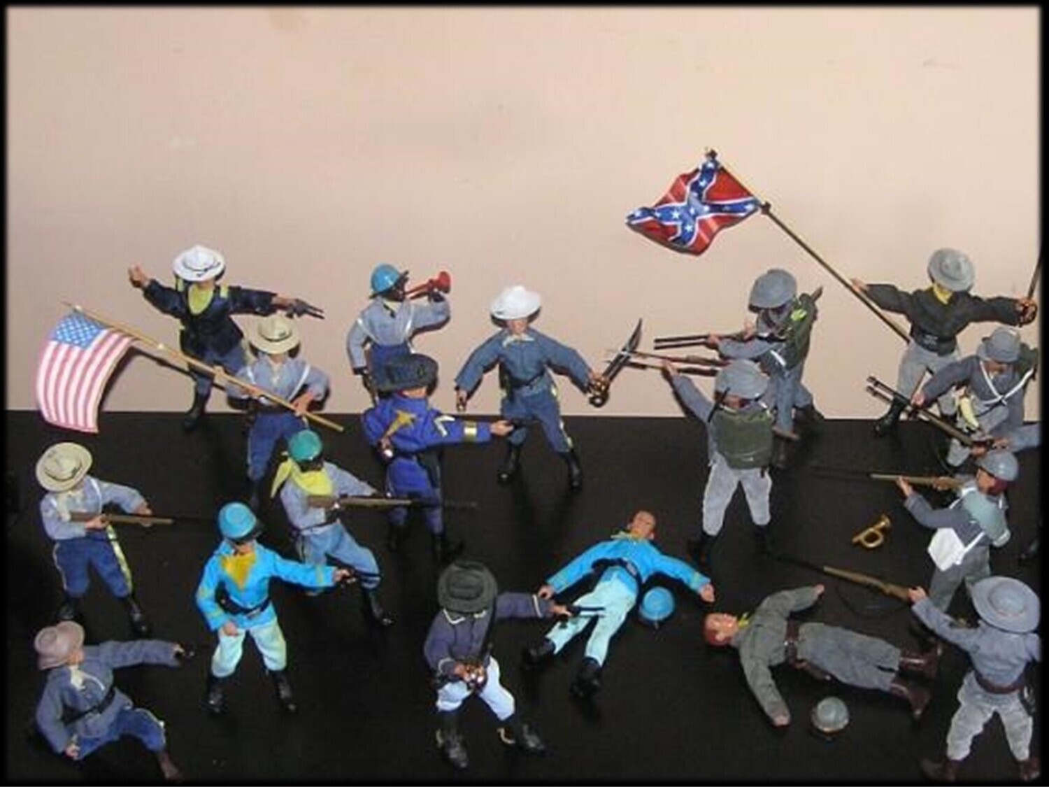 Madelman MDE caballeria. General nordista. Guerra civil americana. Oeste, Far West. Cowboy, Vaquero.