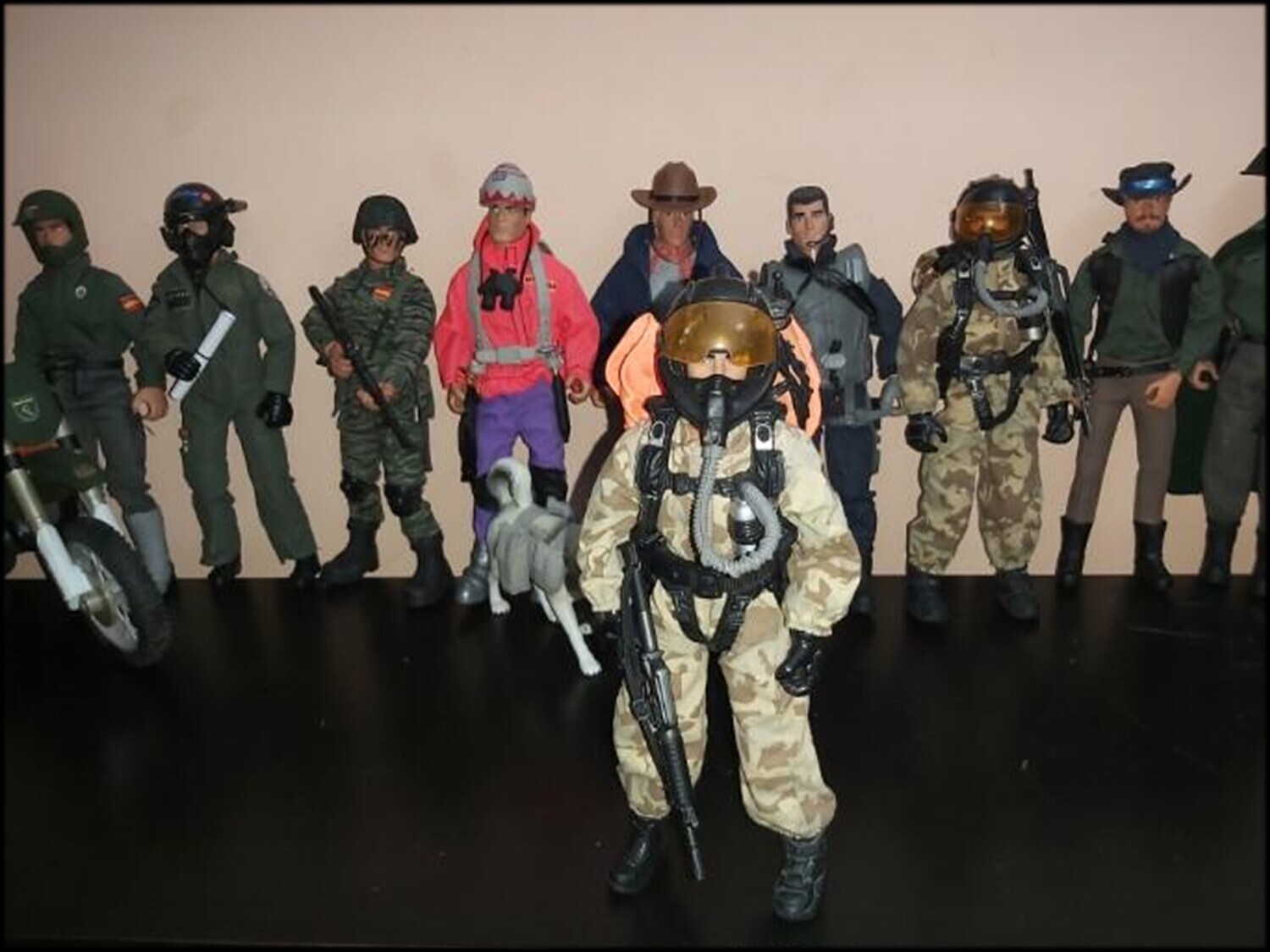 ​Action Man con accesorios Geyperman. Paracaidista militar. Operaciones Especiales. MDE