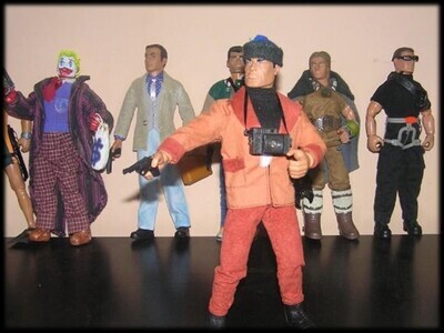 ​Action Man con accesorios Geyperman. Escala 1/6.Espia ruso. Guerra fría. Stasi. Espionaje MDE.
