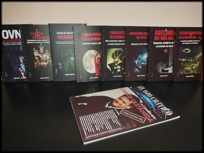 Lote Cuaderno de Campo de Manuel Carballal. Completa 1 a 8 +Monografico Carlos Castaneda.