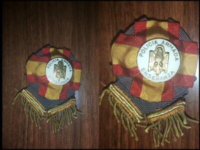 Medalla Condecoración Cuerpo Superior de Policía. Policía Nacional. Departamento de Enseñanza.